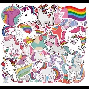 Unicorn Stickers 50 Pack